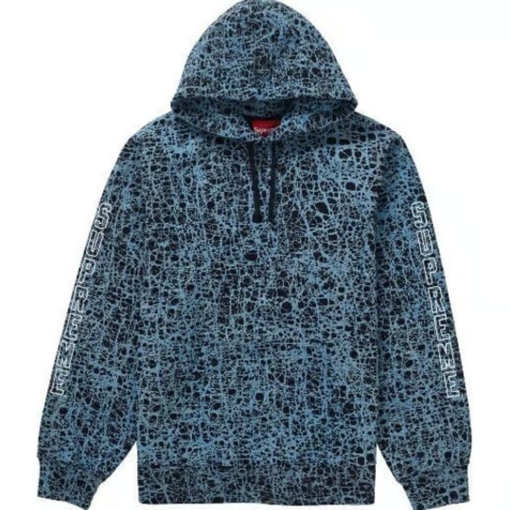 Supreme Marble Hooded Sweatshirt